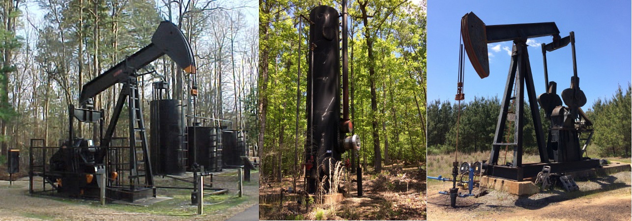 oil pumping unit in Arkansas