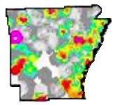 Gold (Au) Analyses by ICP/Acid dissolution, Compiled by AGS from USGS data