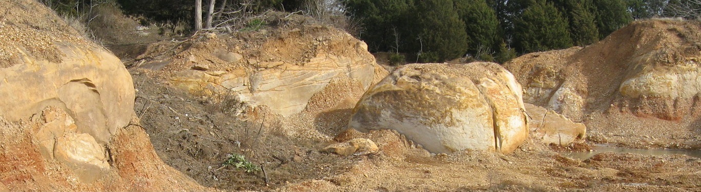 Second slide Tertiary period, Rosie-boulders