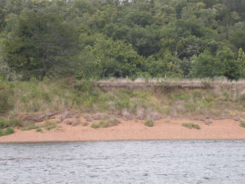 Terrace along White River