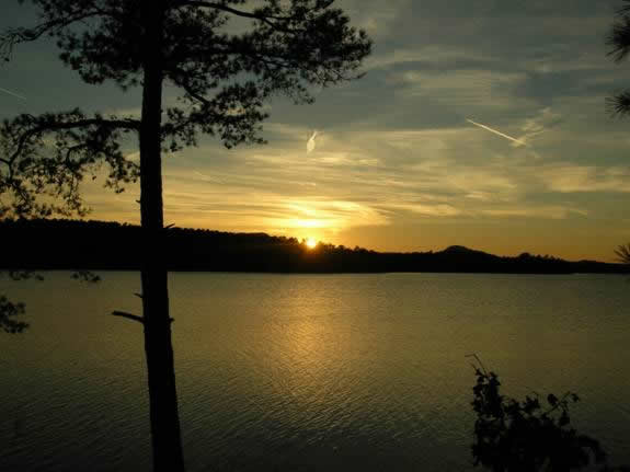 Lake maumelle, largest source of drinking water for Little Rock